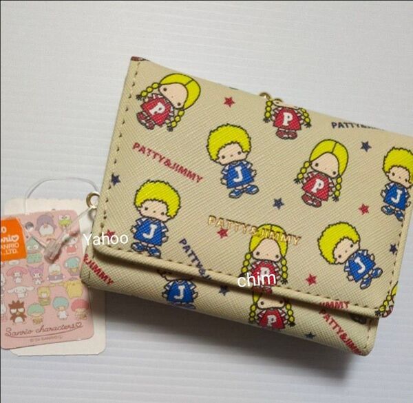 パティ & ジミー 財布 サンリオ 三つ折り財布 レディース サイフ 小銭入れ プレゼント コンパクト財布 コインケース ポーチ