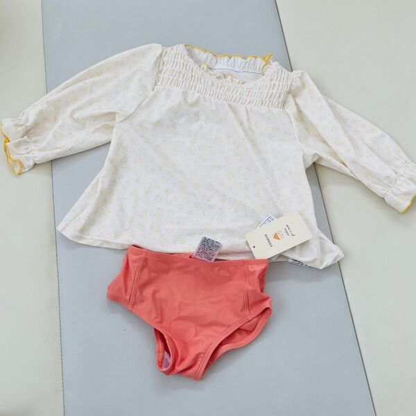 新品 コノコ 水着 90 95 ラッシュガード 女の子 バースデイ