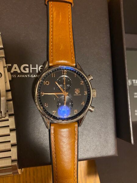 TAG Heuer タグホイヤー カレラ キャリバー1887 黒文字盤