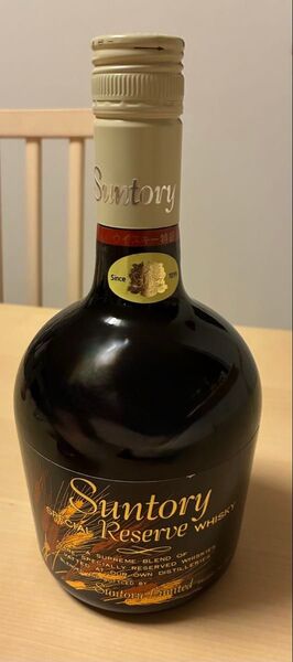 サントリー ウイスキー スペシャルリザーブ 古酒 70周年記念ボトル