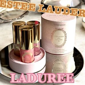 ESTEE LAUDER LADUREE ラデュレ リミテッドエディションリップオイルコレクション グロス シュクレ