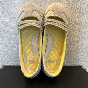 Onitsuka Tiger フラットシューズ (バレーシューズ)23cm シルバー