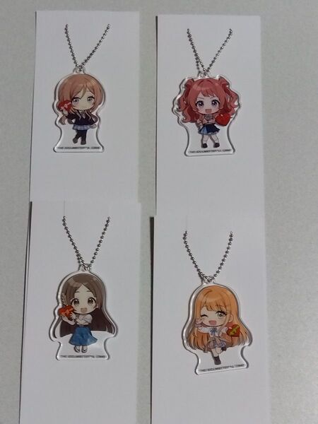 学園アイドルマスター 学マス ローソン アクリルキーホルダー 花海咲季 姫崎莉波 紫雲清夏 倉本千奈