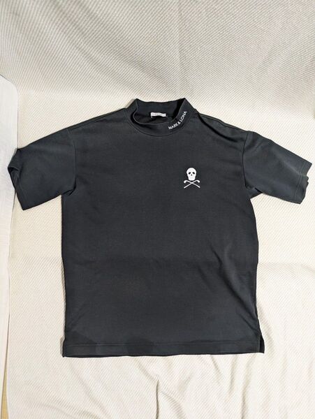マークアンドロナ モックネック 半袖Tシャツ 訳あり