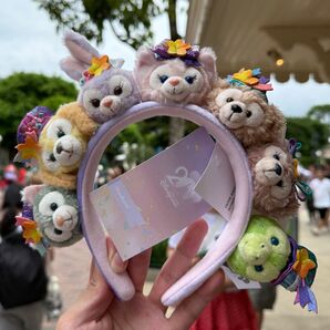 【 香港ディズニー 20周年 】【新商品】 ダッフィーフレンズ カチューシャ