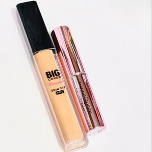 コンシーラー2本 ビックカバーコンシーラーとマネキン リップコンシーラー