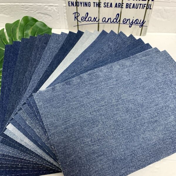 used デニム 20×30 はぎれ ハギレ ハンドメイド 材料 手芸 生地 リメイク デニムリメイク デニムハギレ 工作