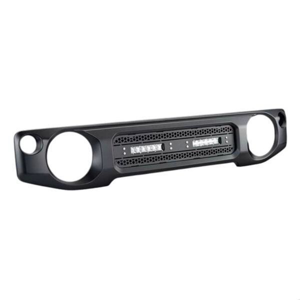【価格交渉 大歓迎】Motor Farm バーLED内蔵グリル ジムニー/ジムニーシエラ JB64/74 モーターファーム 作業灯