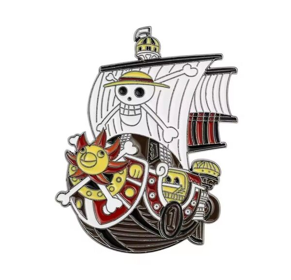 海賊王 ピンバッジ ピンズ 大きなピンバッジ 金属ピンバッジ ドクロ アニメ PINS