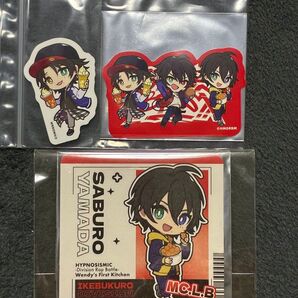 ヒプノシスマイク×ウェンディーズ ステッカー&コースターセット