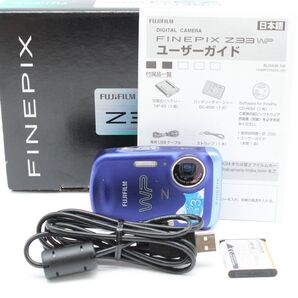FUJIFILM FinePix Z33WP ボディ ブルー