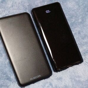 モバイルバッテリー ブラック2個