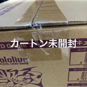 ホロカ キュリアスユニバース 未開封 カートン hololive ホロライブカードゲーム 1カートン