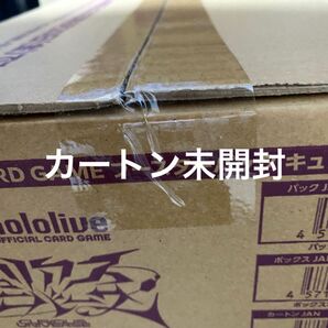 ホロカ キュリアスユニバース 未開封 カートン hololive ホロライブカードゲーム 1カートン