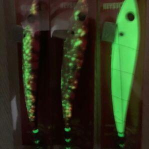 【生産終了品】 キーストン 餌巻きエギ M型 早福型 3本セット