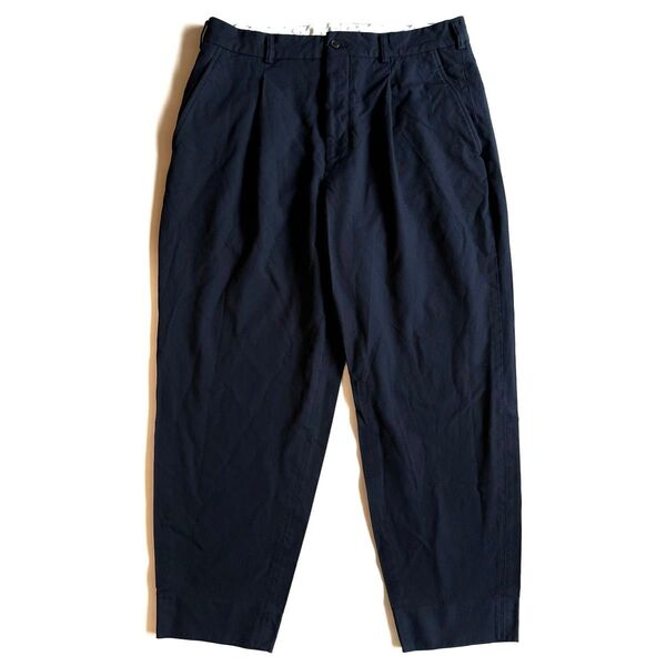 《美品》COMME des GARCONS HOMME DEUX コムデギャルソン オム ドゥ ポリ縮 スラックス パンツ L