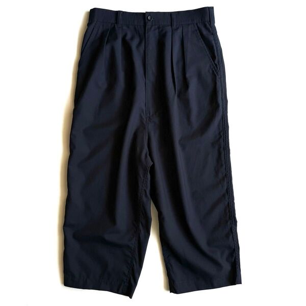 《美品》 COMME des GARCONS HOMME コムデギャルソン オム ワイド スラックス サルエルパンツ XS