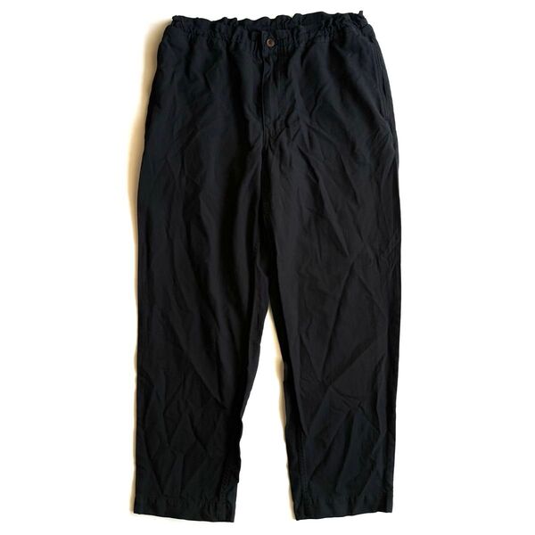 《美品》COMME des GARCONS HOMME DEUX コムデギャルソン オムドゥ ポリ縮 イージーパンツ ブラック S