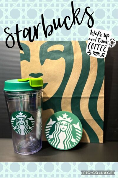 Starbucks クリアタンブラー コースター ショッパー 3点SET STARBUCKS スタバ スターバックス