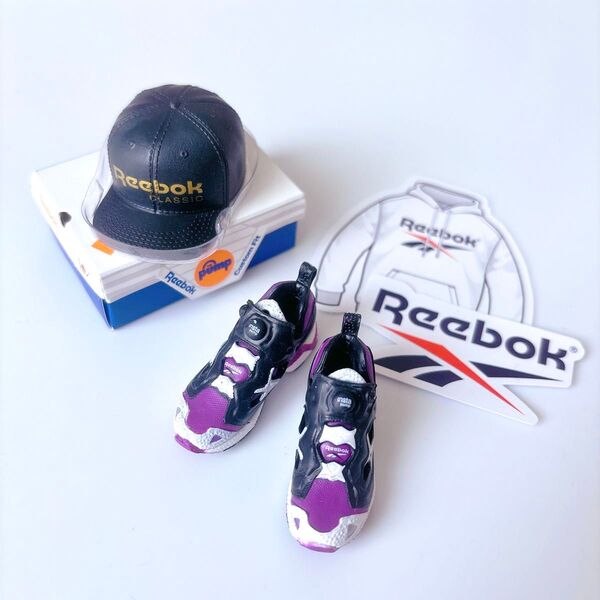 ミニブランズ スニーカー Reebokセット ミニチュア キャップ 靴 シューズ