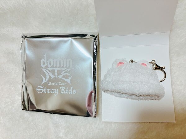 stray kids ヒョンジン ミニボアキャップキーホルダー スキズ