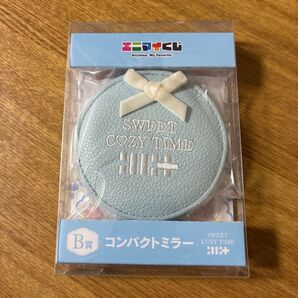 ILLIT くじ コンパクトミラー水色 未使用