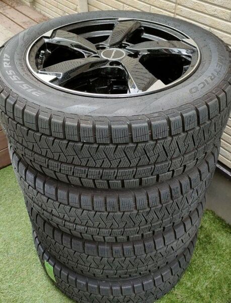 スタッドレスホイールセット中古品 VWパサート ゴルフオールトラックなど