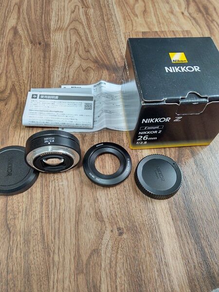 【6/8迄夕イムセール】【美品】Nikon NIKKOR Z 26mm f/2.8 単焦点レンズ