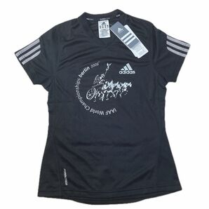 世界陸上 2009年金ベルリン大会公式Tシャツ 黒 新品未使用タグ付き adidas