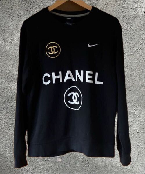 90s 00s NIKE スウェット トレーナー CHANEL シャネル スペシャル 古着 archive y2k 希少 コラボ