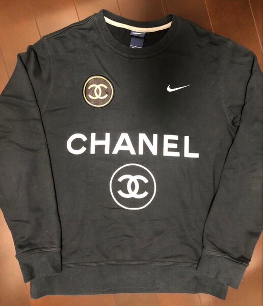 90s 00s NIKE スウェット トレーナー CHANEL シャネル スペシャル 古着 archive y2k 希少 コラボ