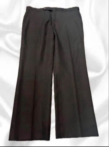 スラックス パンツ ブラック ワイドパンツ 黒 90's vintage タロンジップ ロケット 古着 y2k archive