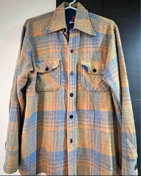 古着 チェック ネルシャツ 長袖シャツ 90s 80s 00s ウール ヴィンテージ vintage 古着 archive 希少