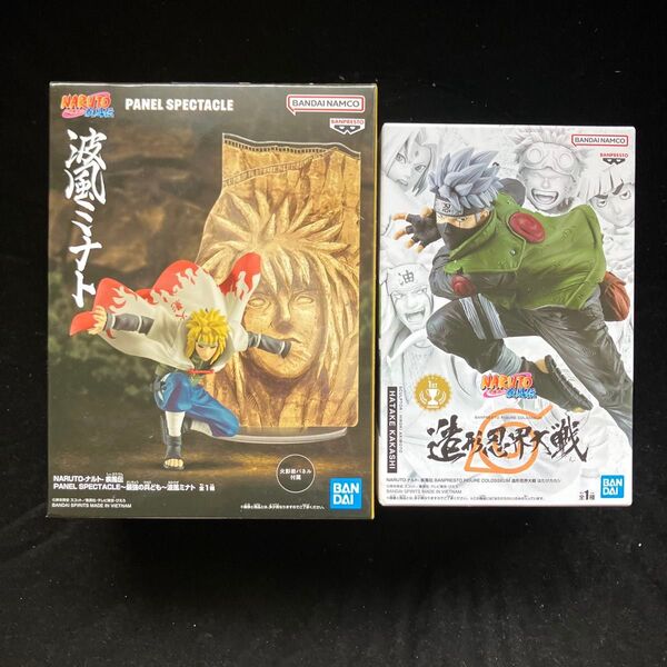 NARUTO ナルト 疾風伝 造形忍界大戦 はたけカカシ フィギュア 波風ミナト