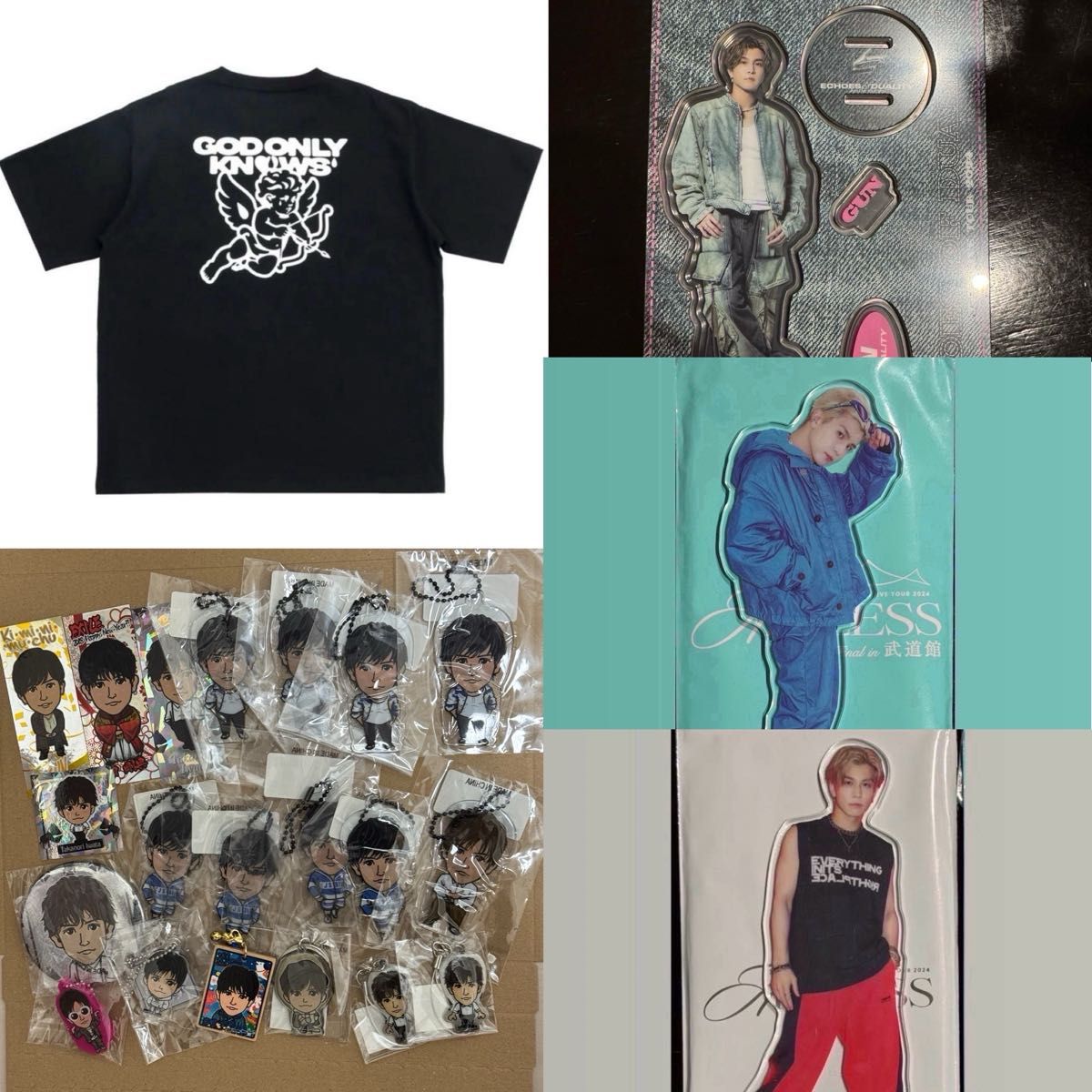 岩田剛典ベースボールTシャツ、新品未使用品マフラータオル
