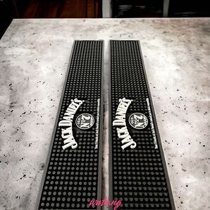 Jack Daniel's ジャックダニエル ジャック バーカウンター バーマット アメリカン雑貨 アメカジ グラスマット 2枚組