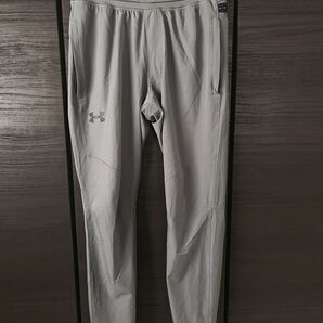 アンダーアーマー ジョガーパンツ グレー アスリート トレーニング ジム FITTED UNDER ARMOUR ジャージ