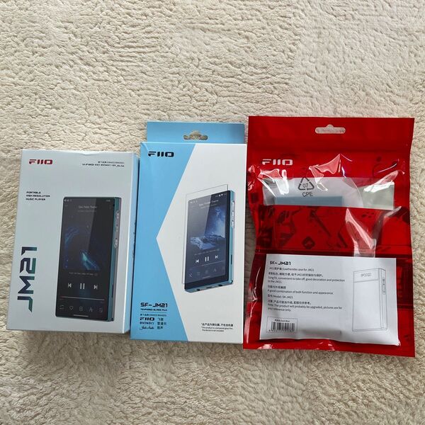 FIIO JM21 Portable High Resolution Music Player SkyBlue 未使用