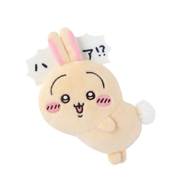 ちいかわ うさぎだらけくじ E賞 ぬいぐるみバッジ(ハァ)