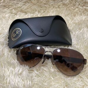 【美品】Ray-Ban レイバン サングラス ケース付き ブラウン系