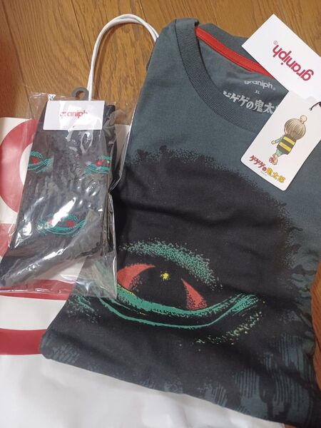 グラニフ XL Tシャツ ゲゲゲの鬼太郎 水木しげる