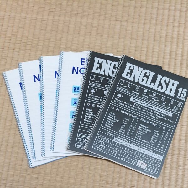 英語学習帳ノート6点セット