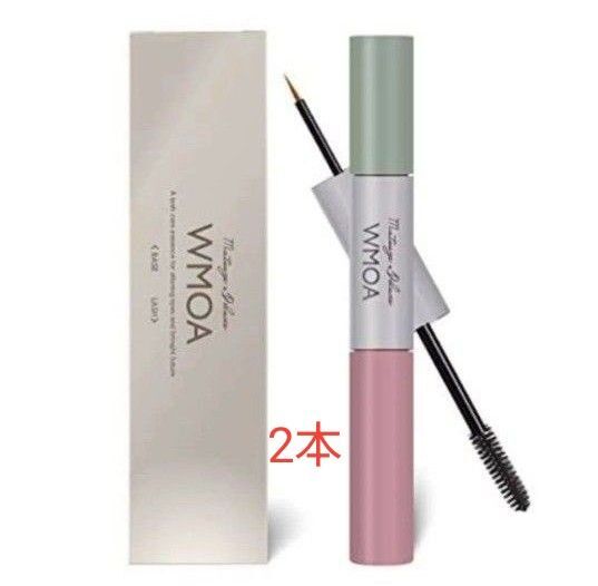 WMOA まつ毛美容液 ウモア まつげデラック 2本セット