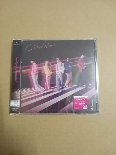 初回限定盤A Blu-ray付 Aぇ! group CD+Blu-ray/Chameleon 25/6/18発売