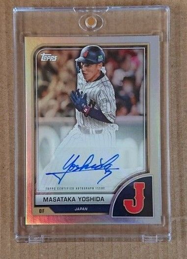 2023 TOPPS WBC 吉田正尚 直筆サイン