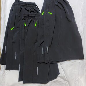 ★新品未使用★ メンズ ハーフパンツ ショートパンツ 両側ポケットファスナー付 グレー 1枚
