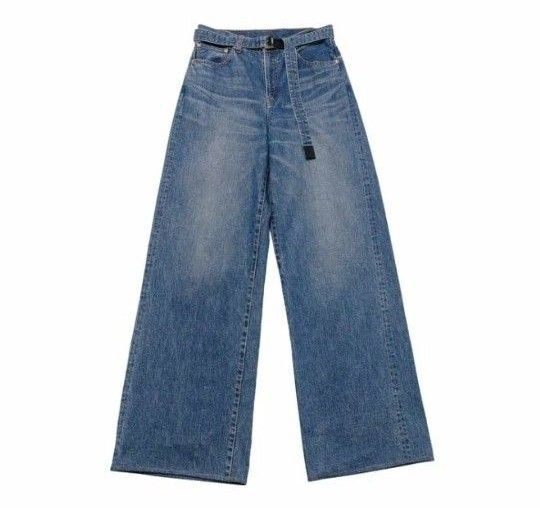 4 sacai x LEVI'S Denim Pants Blue サカイ