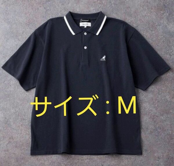 カンゴール KANGOL オーバーサイズ 鹿の子 半袖 ポロシャツ ※303※1603