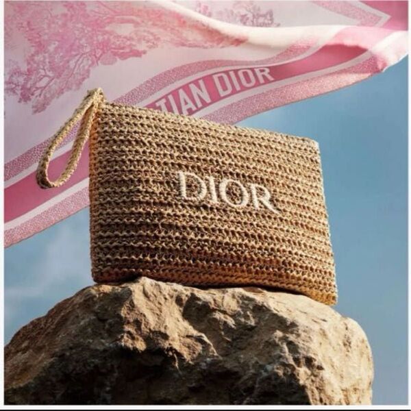 ディオール 最新ノベルティ サマーポーチ クラッチ 新品未使用品 dior