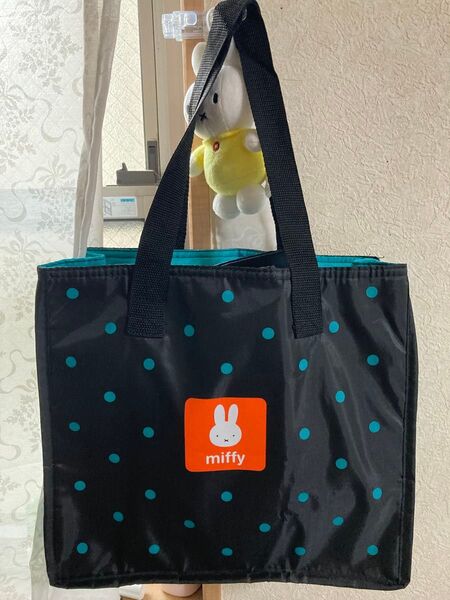 ミッフィー 保冷バッグ 水玉